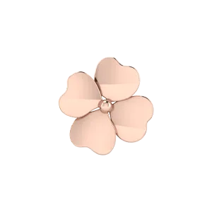 SG Fine Slider Clover Charm Charm Necklaces