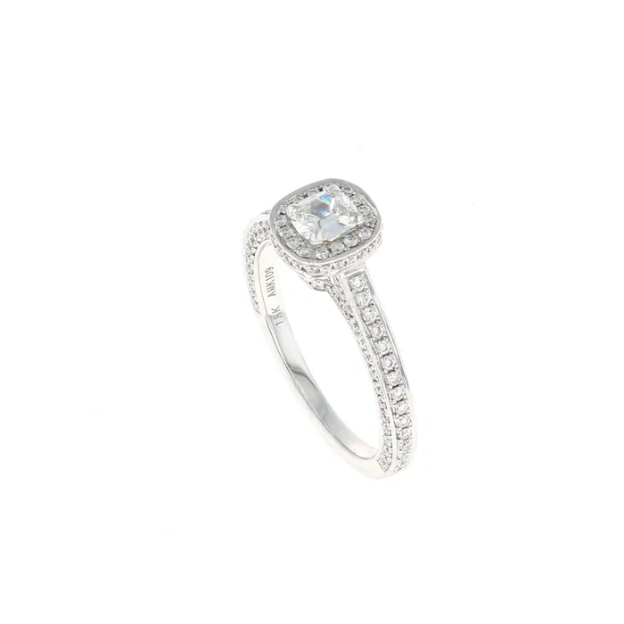 Shop IDC estore Rings Oval Halo Complete Engagement Ring 095CTW