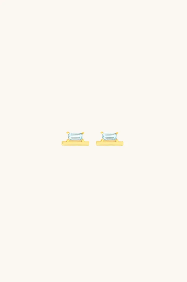 Sierra Winter Jewelry Earrings Shadow Earrings Blue Topaz