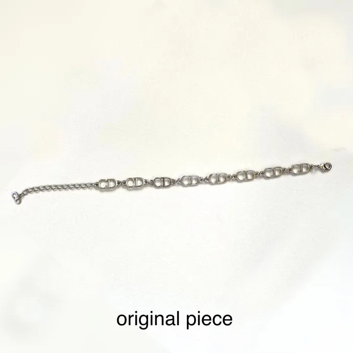 Silver CD Choker Reluxe Vintage Rings