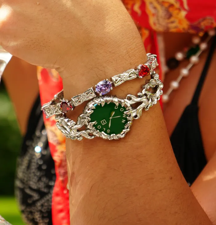 Slow Down Watch Bracelet Fashion Jewelry by Yordy Bracelets Slow Down Watch Bracelet Fashion Jewelry by Yordy Bracelets