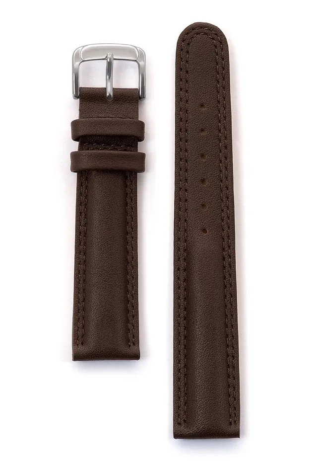 Speidel Rings Mens Laredo Double Stitched Leather Band
