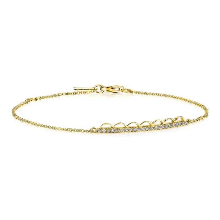 Tacori Open Crescent Diamond Bracelet 012CTW International Diamond Center Bracelets Tacori Open Crescent Diamond Bracelet 012CTW International Diamond Center Bracelets
