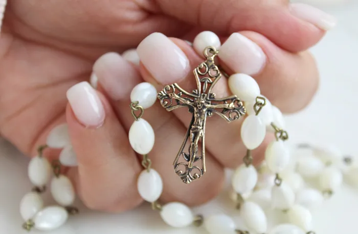 The Little Catholic Necklaces Sacred Heart Rosary