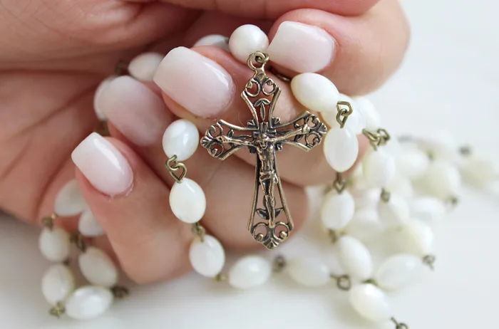 The Little Catholic Necklaces Sacred Heart Rosary