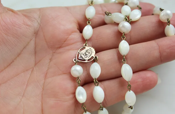 The Little Catholic Necklaces Sacred Heart Rosary