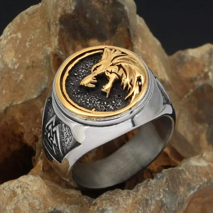 Valhalla Vikings Rings Viking Ring Fenrir Valknut