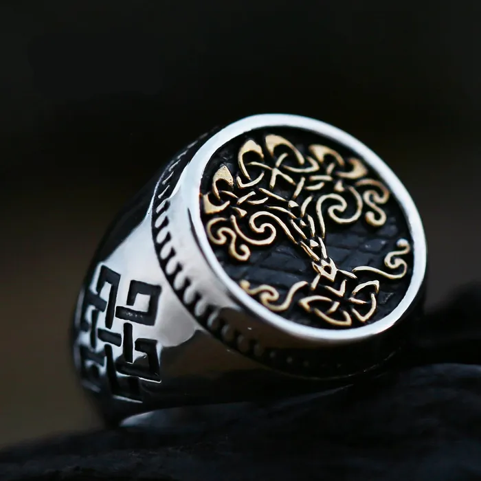 Valhalla Vikings Rings Viking Ring Yggdrasil Tree
