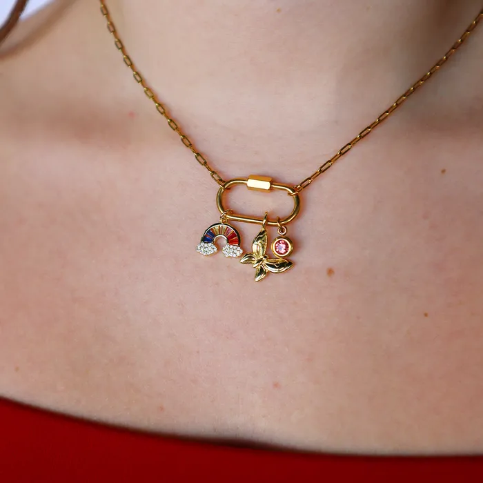 VibeSzn Charm Necklaces Butterfly Charm