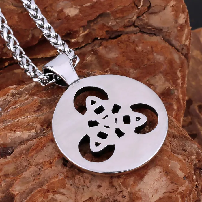 Viking Necklace Celtic Triquetra Knot Valhalla Vikings Necklaces