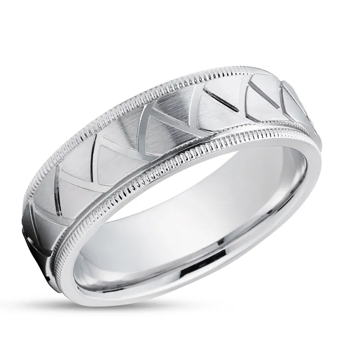White Gold Wedding Ring 14k Gold Wedding Ring Matte Finished Ring Wedding Band Clean Casting Jewelry Rings White Gold Wedding Ring 14k Gold Wedding Ring Matte Finished Ring Wedding Band Clean Casting Jewelry Rings