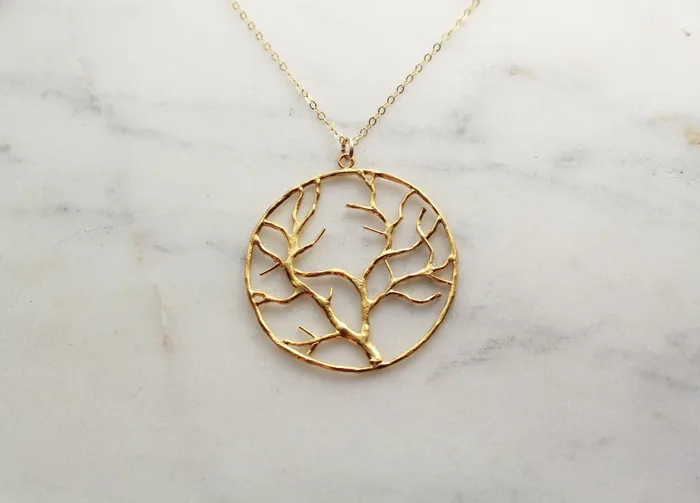 Winter Tree TheLittleCatholic Necklaces
