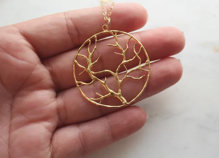 Winter Tree TheLittleCatholic Necklaces