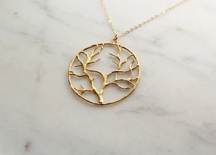 Winter Tree TheLittleCatholic Necklaces