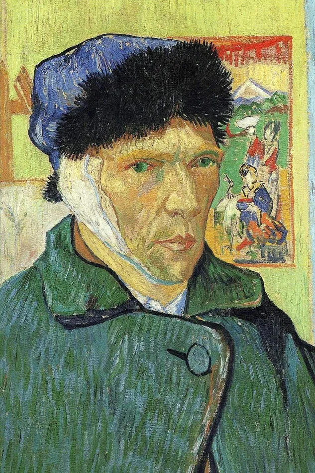 Xaxalove Earrings Color by Number on Canvas Van Gogh SelfPortrait with Bandaged Ear Xaxalove Earrings Color by Number on Canvas Van Gogh SelfPortrait with Bandaged Ear